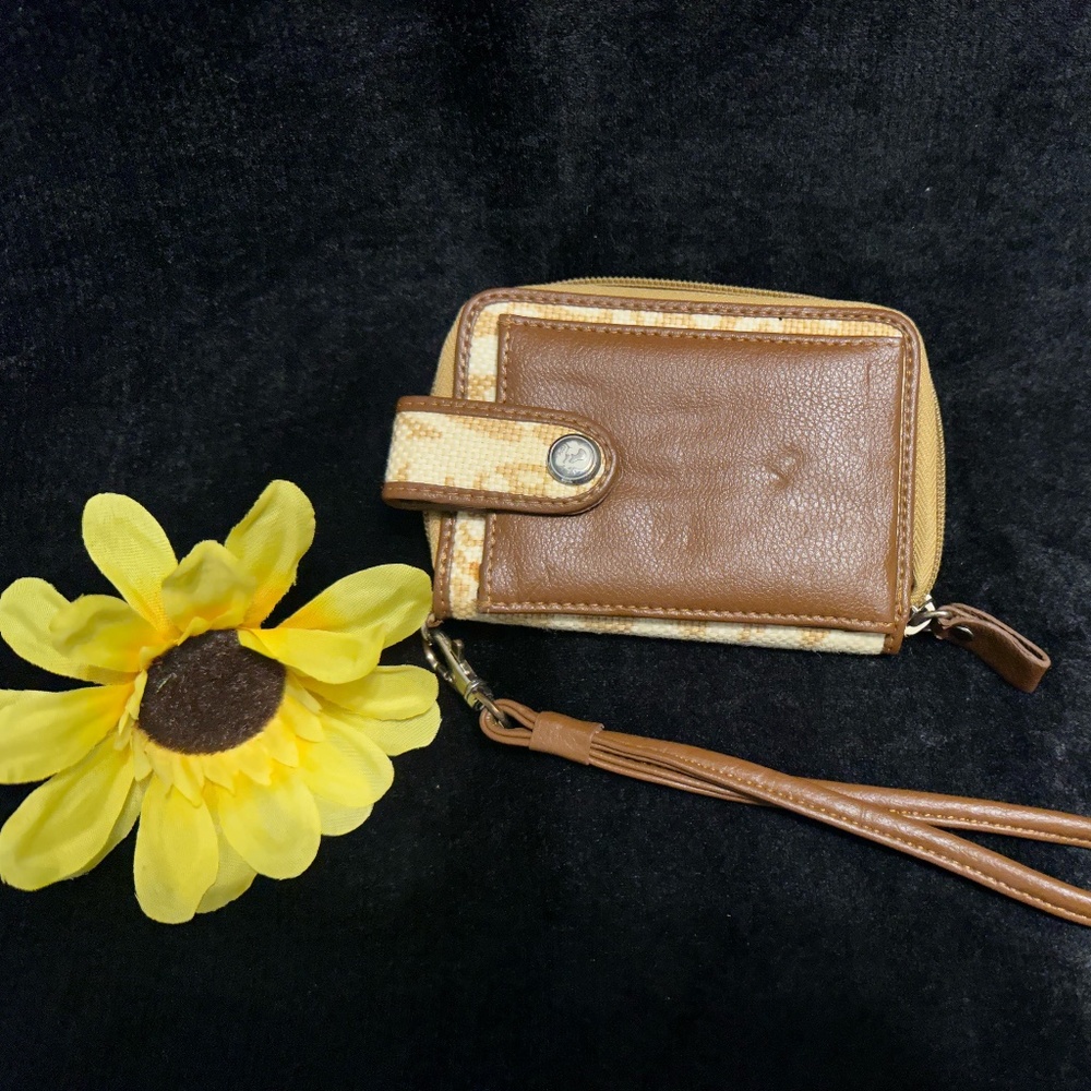 Spartina 449 Zip Around Wallet Wristlet Phone Case